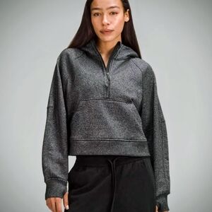 Lululemon Athletica Charcoal Quarter-Zip Hoodie